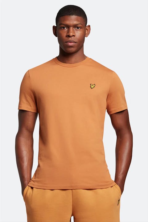 Lyle & Scott - Oranje Plain T-shirt