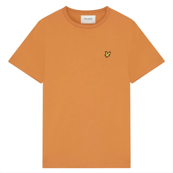 Lyle & Scott - Roestbruine Plain T-shirt