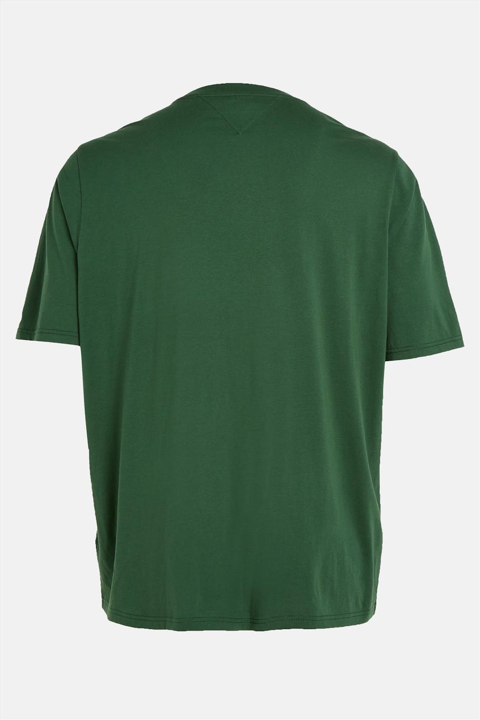 Tommy Jeans - Groene Small Badge T-shirt