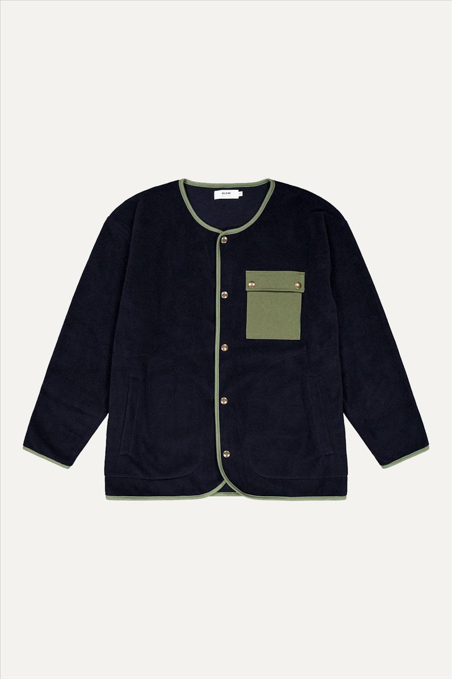 OLOW - Donkerblauwe Okina sweater