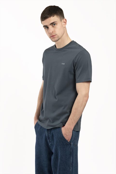 Antwrp - Grijsblauwe Basic T-shirt