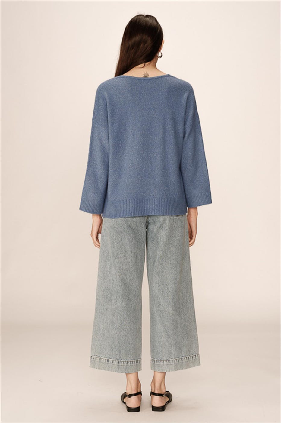 Grace & Mila - Blauwe Paltrow trui