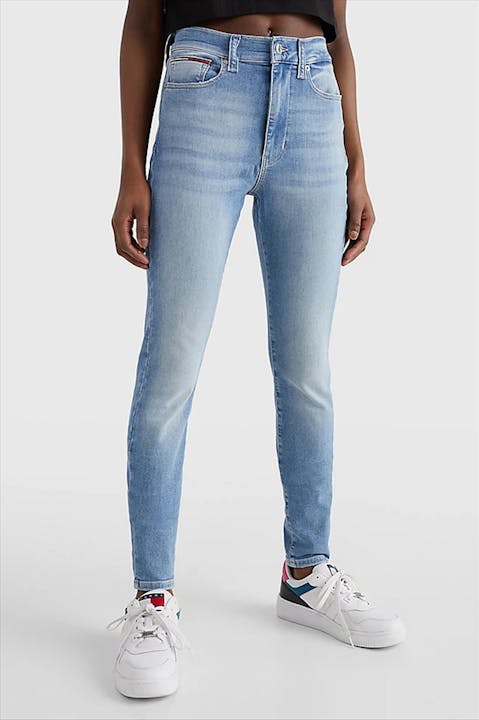 Tommy Jeans - Lichtblauwe Sylvia High Rise Super Skinny jeans