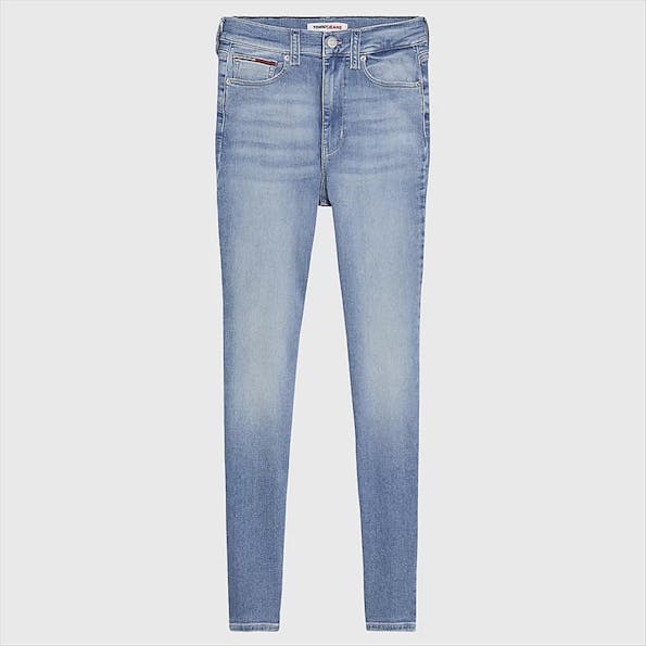 Tommy Jeans - Lichtblauwe Sylvia High Rise Super Skinny jeans