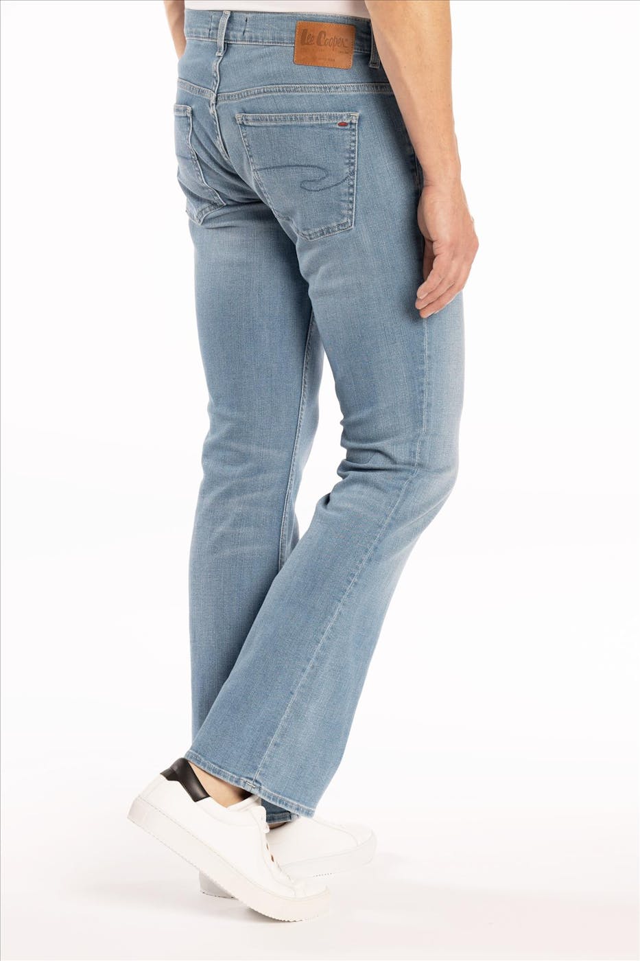 Lee Cooper - Lichtblauwe LC108ZP slim tapered jeans