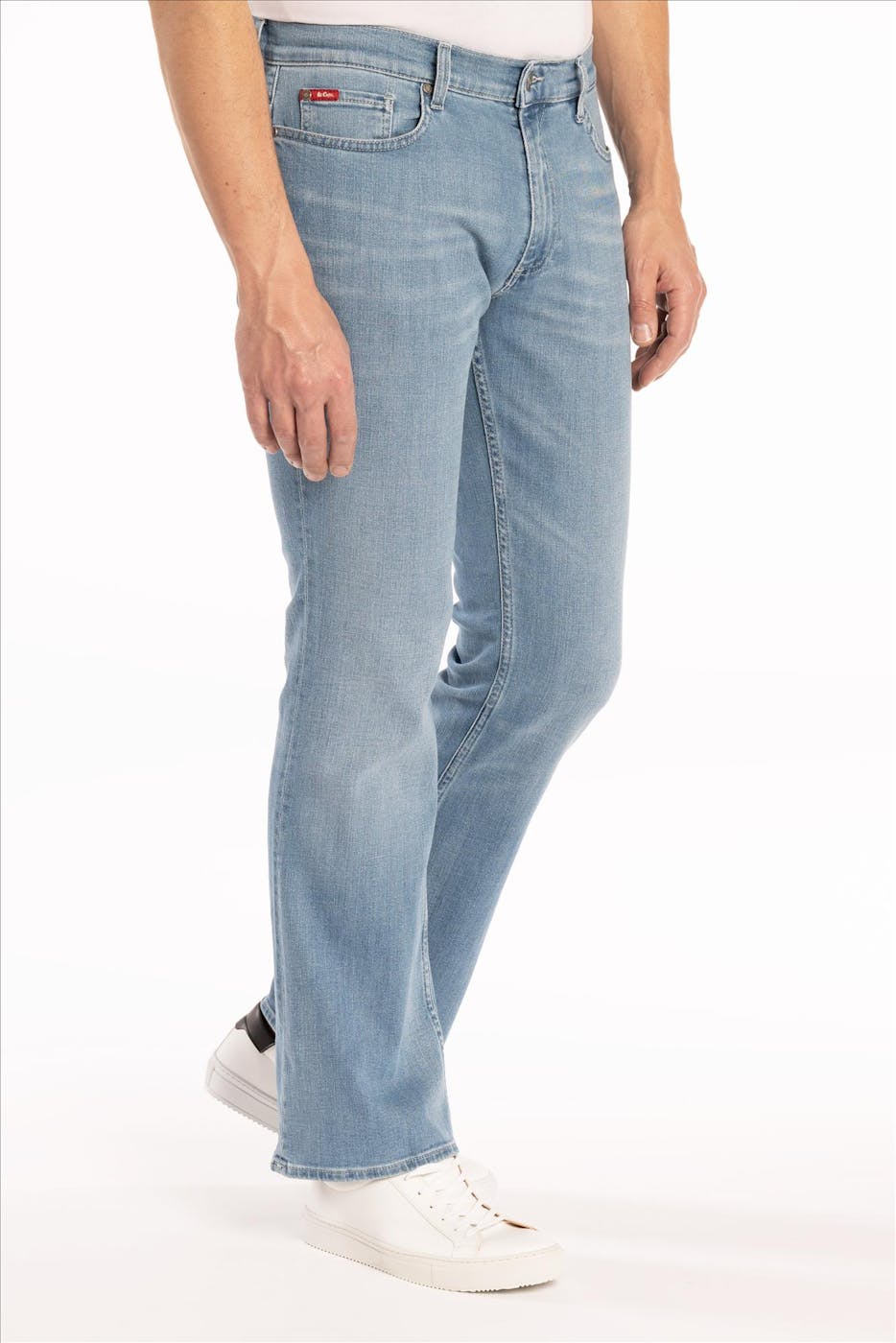 Lee Cooper - Lichtblauwe LC108ZP slim tapered jeans