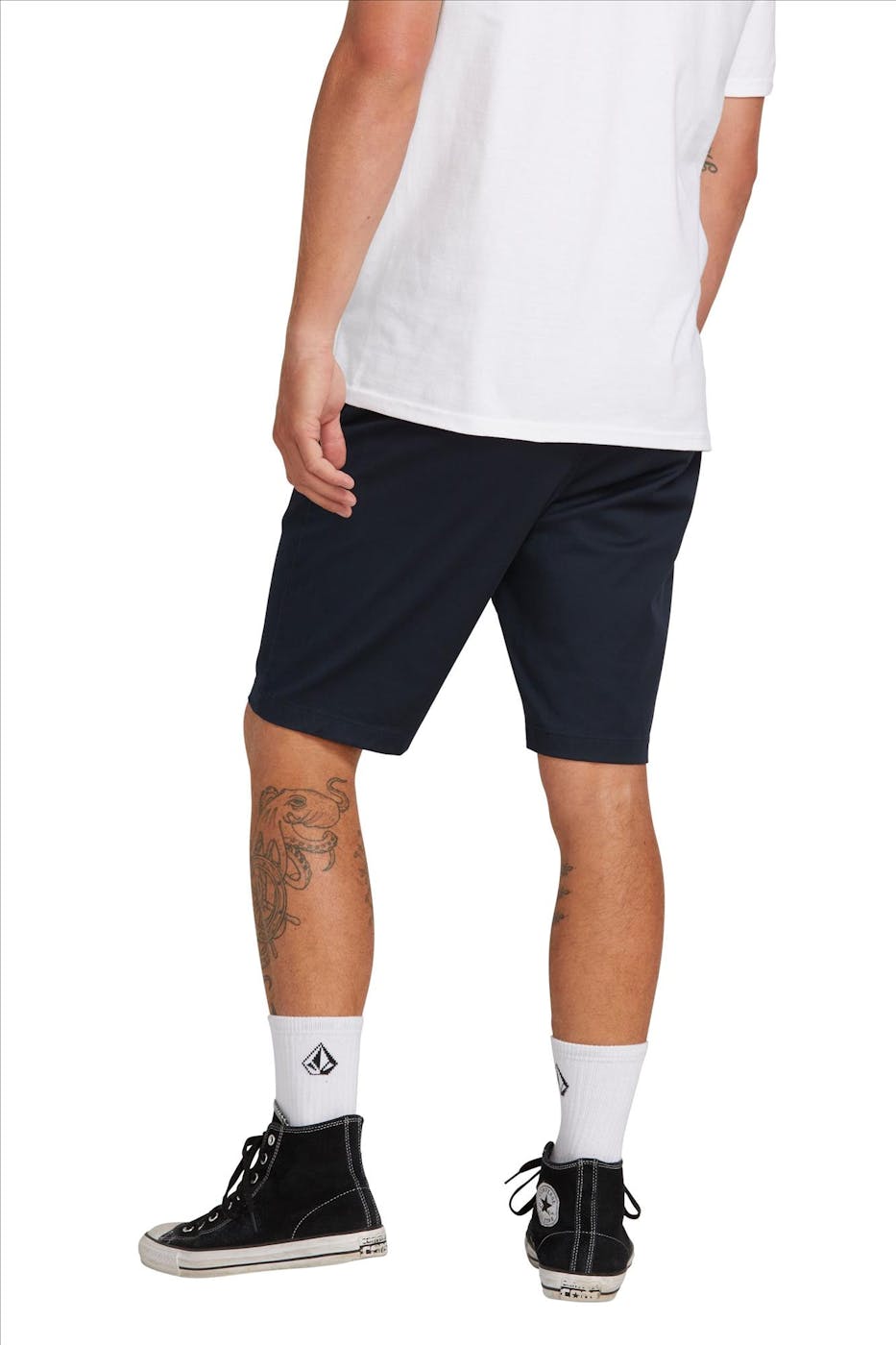 Volcom - Donkerblauwe Frickin Modern chino short