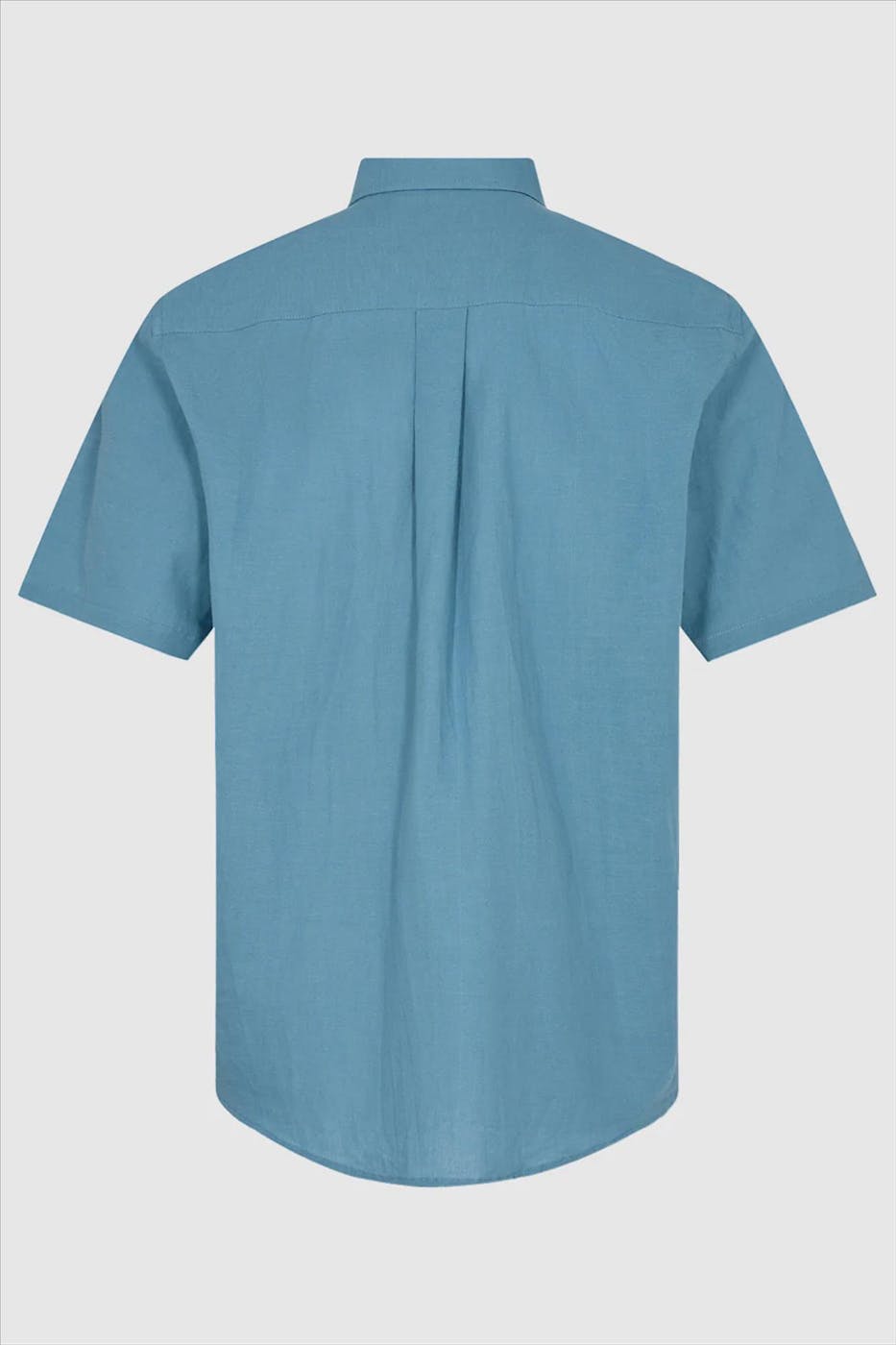 Minimum - Blauw Eric hemd
