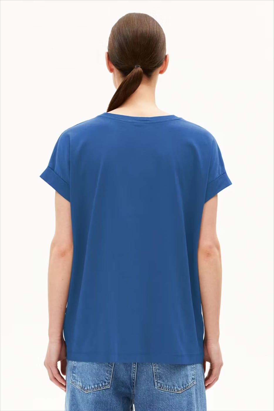 Armed Angels - Blauwe Idaara T-shirt