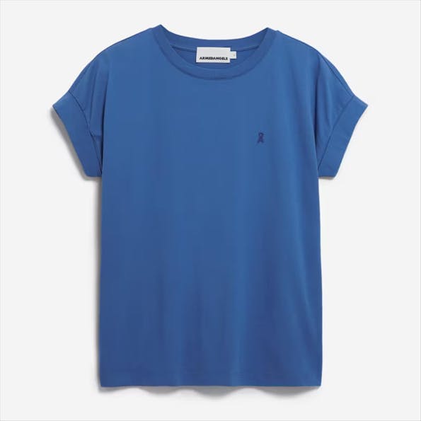 Armed Angels - Blauwe Idaara T-shirt
