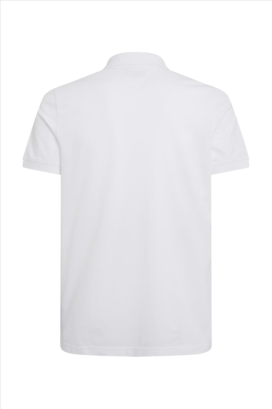 Tommy Jeans - Witte Slim Placket polo