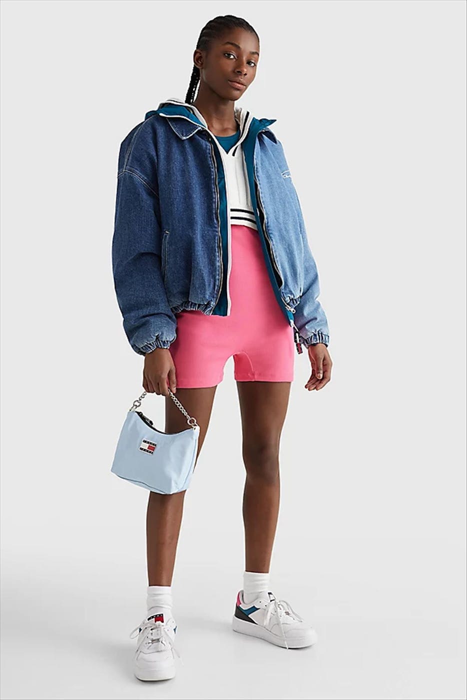 Tommy Jeans - Tweekleurige Bomber jas
