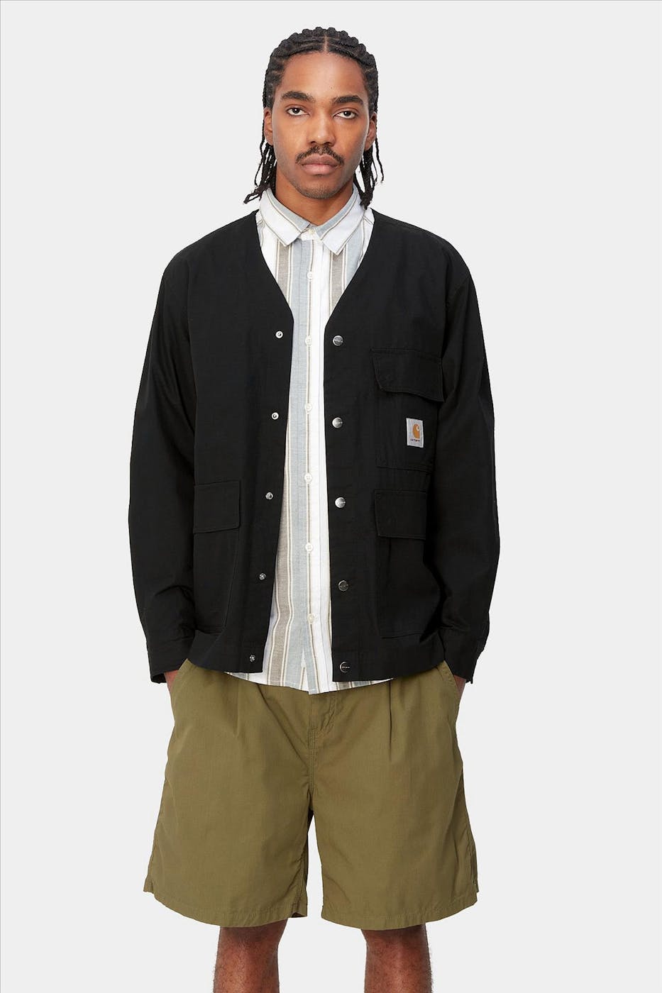 Carhartt WIP - Zwarte Elroy jas