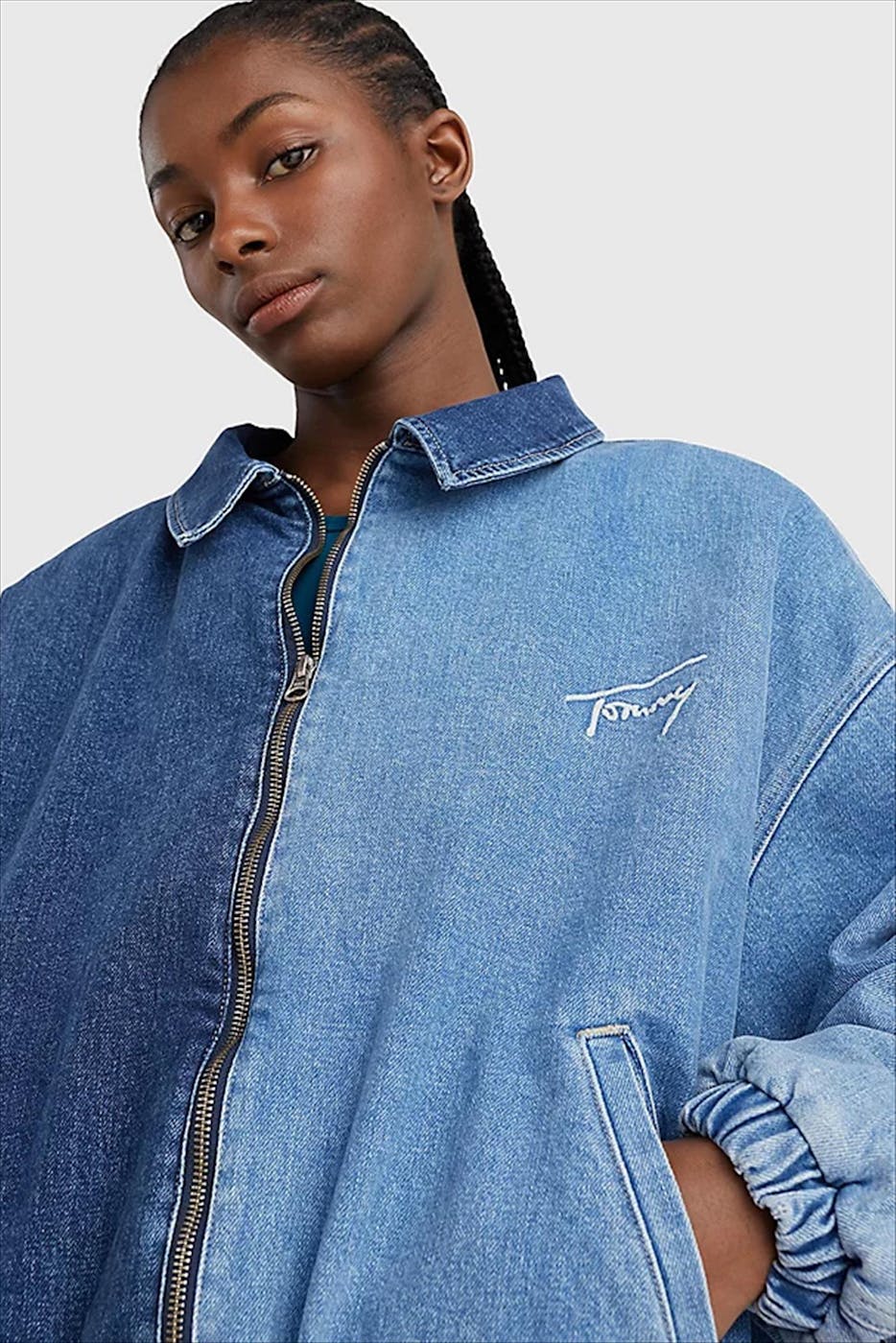 Tommy Jeans - Tweekleurige Bomber jas