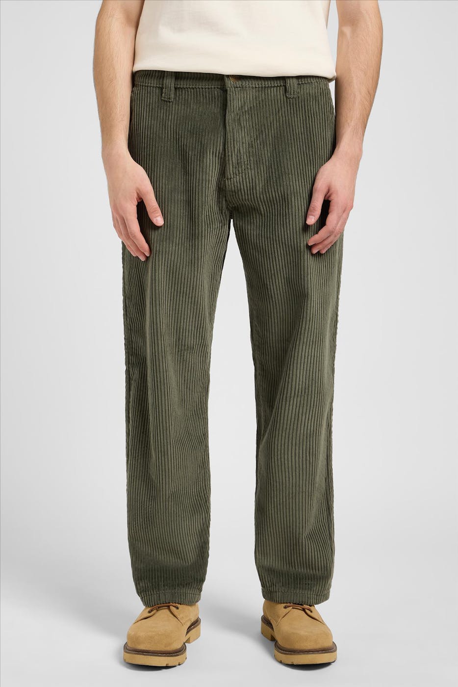 Lee - Kaki Loose Straight workwear chino
