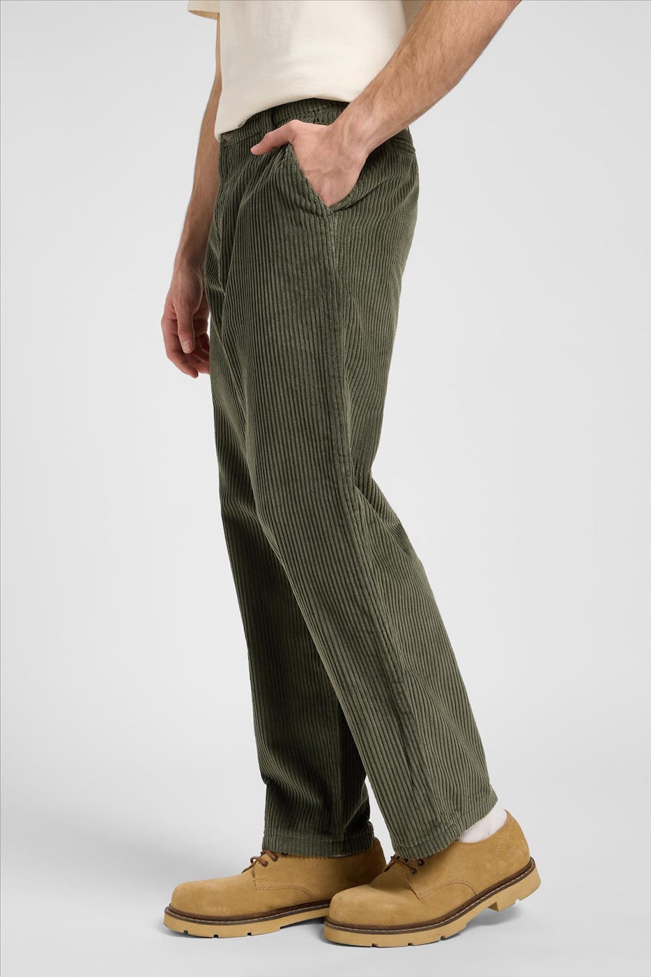 Lee - Kaki Loose Straight workwear chino