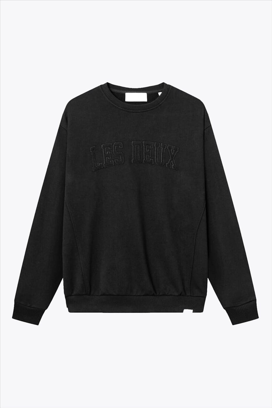 LES DEUX  - Zwarte Script sweater