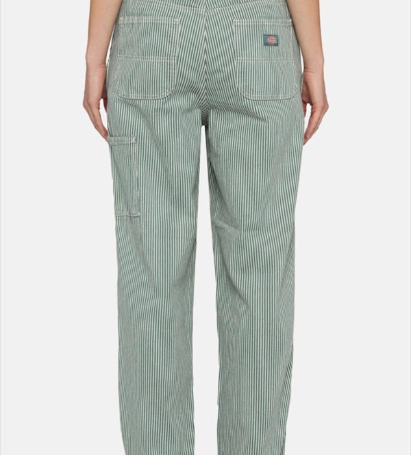 Dickies - Ecru-Groene Hickory jeans