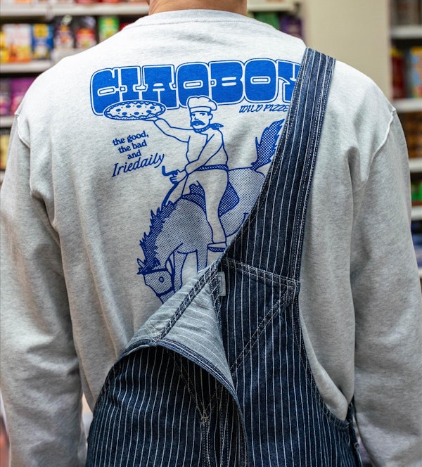 Iriedaily - Lichtgrijze Ciaoboy sweater