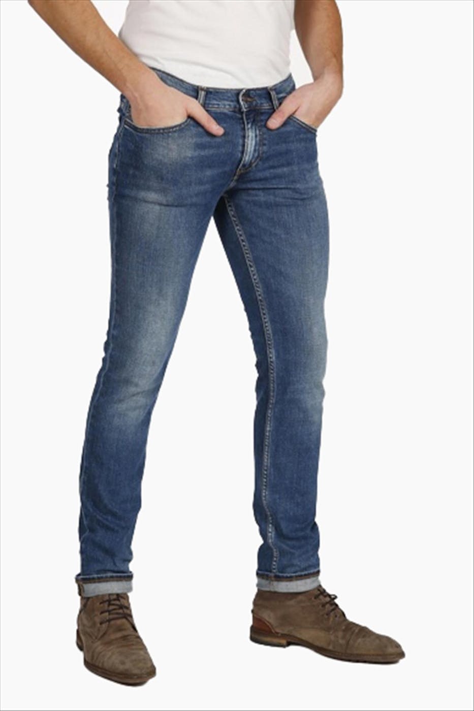 Lee Cooper - Indigoblauwe LC106ZP slim jeans