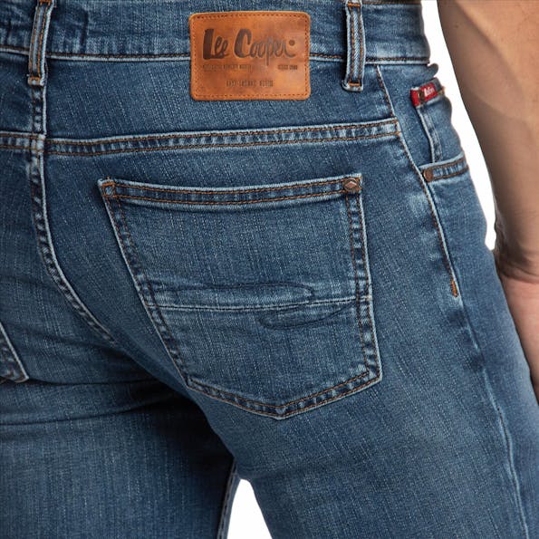 Lee Cooper - Grijsblauwe LC106ZP slim jeans