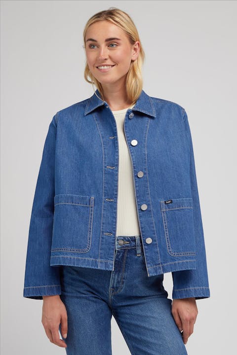 Lee - Blauw Chore jeanshemd