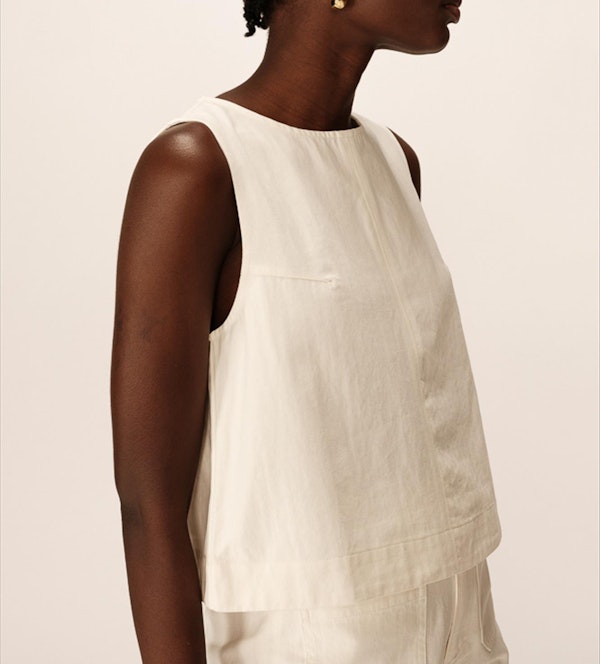 Grace & Mila - Ecru Pepino blouse