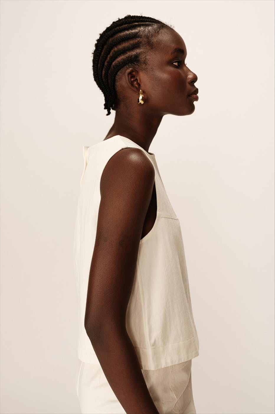 Grace & Mila - Ecru Pepino blouse