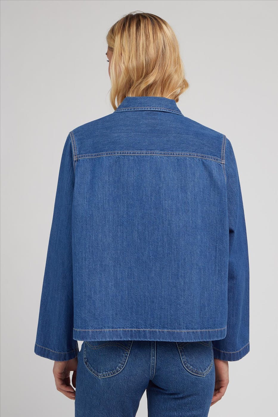 Lee - Blauw Chore jeanshemd