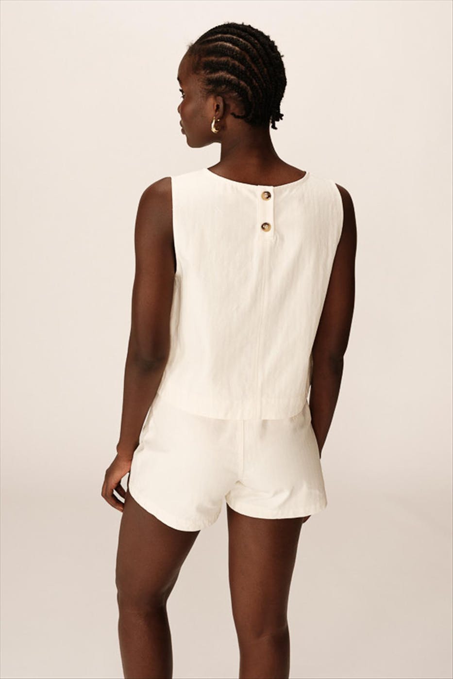 Grace & Mila - Ecru Pepino blouse