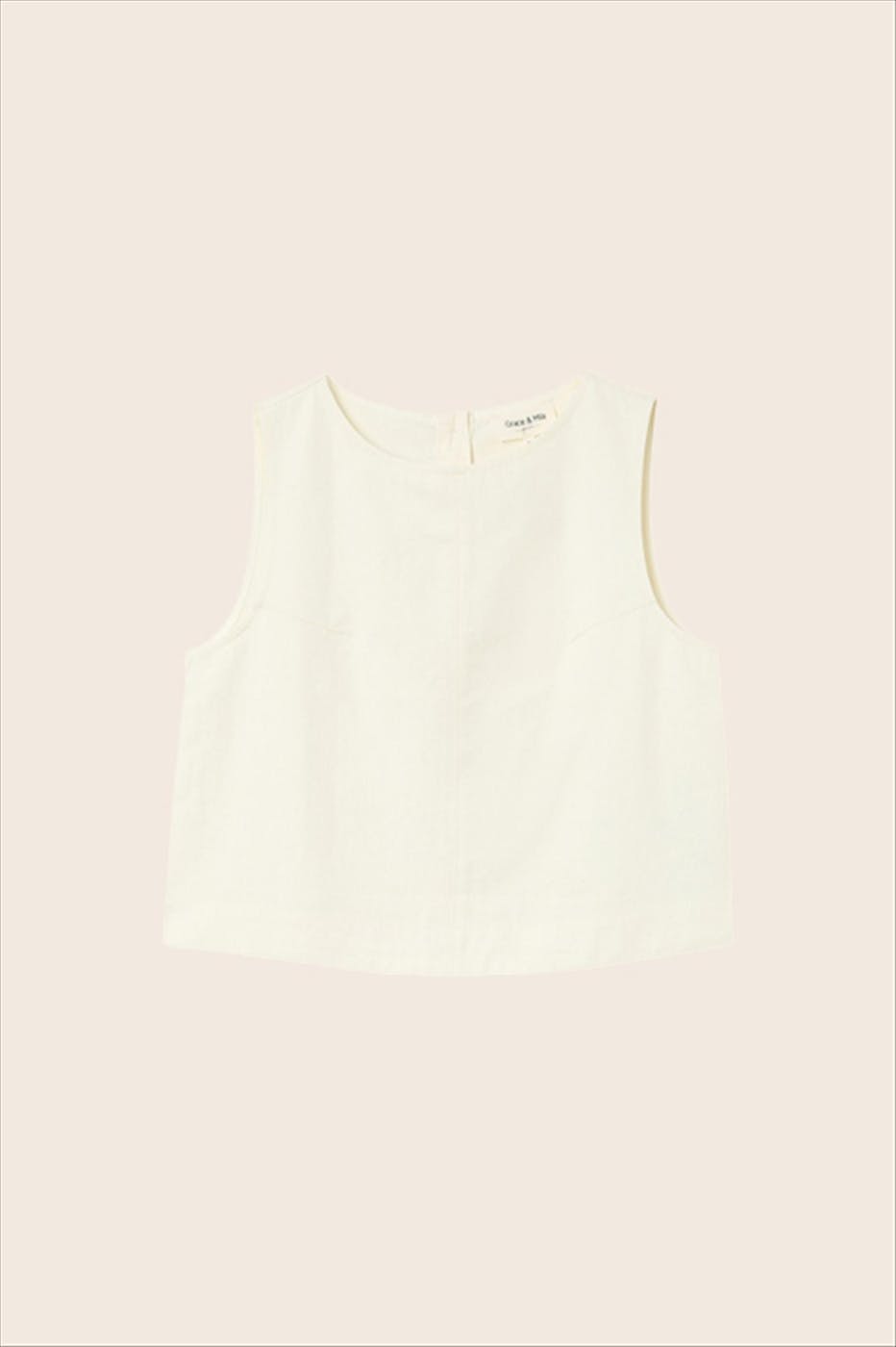 Grace & Mila - Ecru Pepino blouse