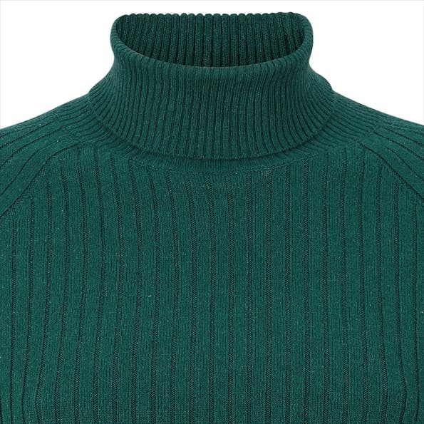 esmé studios - Groene June Roll Neck trui