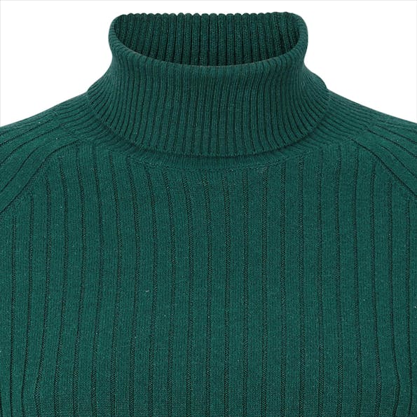 esmé studios - Groene June Roll Neck trui