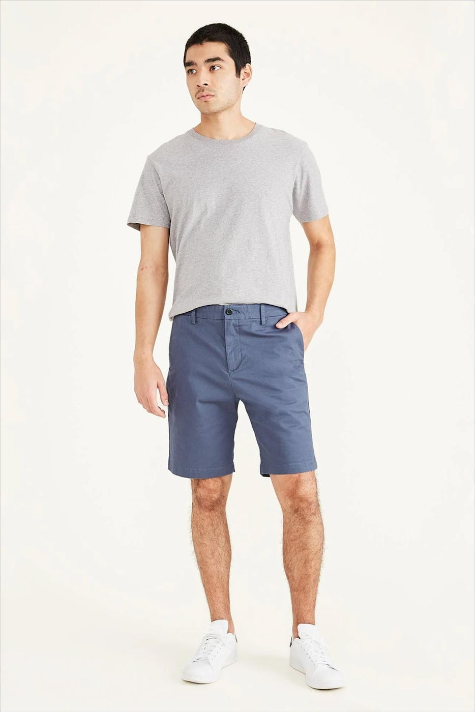 Dockers - Grijsblauwe Slim Fit Modern Chino short