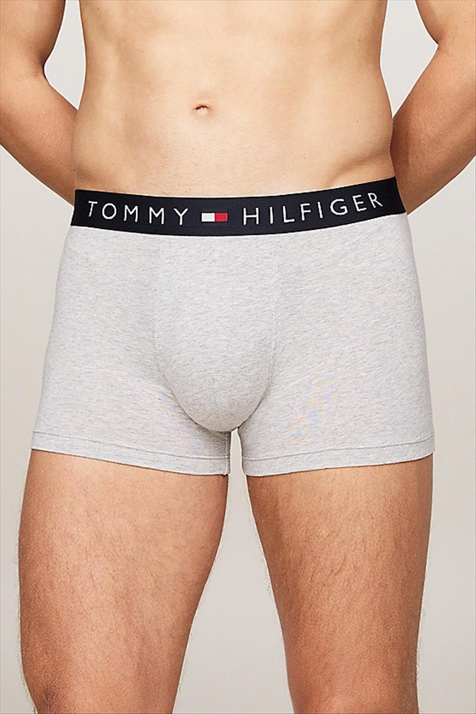 Tommy Hilfiger Underwear - Grijze 3-pack TH Original trunk boxershorts