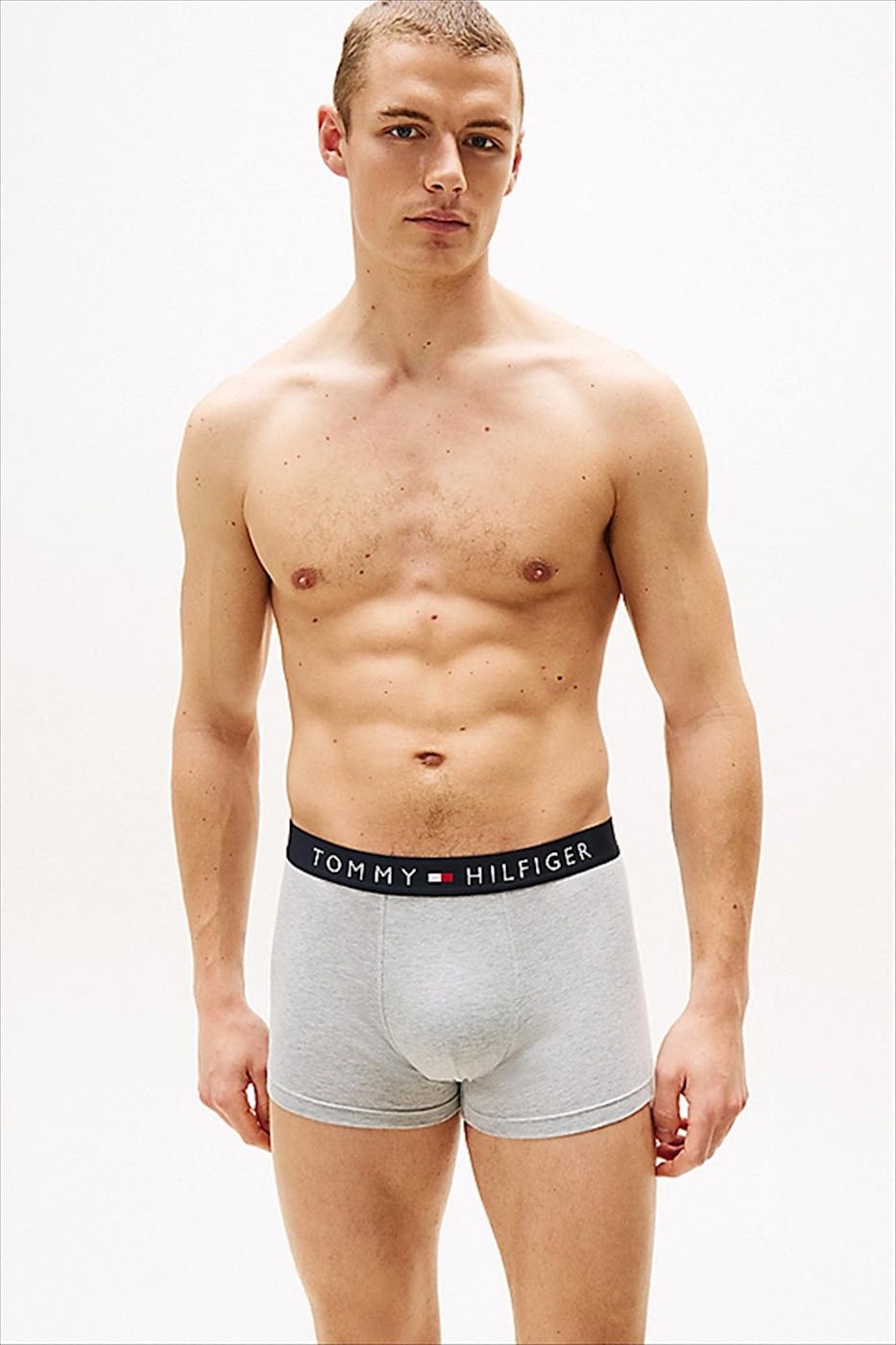 Tommy Hilfiger Underwear - Grijze 3-pack TH Original trunk boxershorts