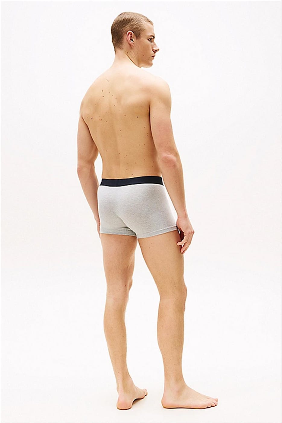 Tommy Hilfiger Underwear - Grijze 3-pack TH Original trunk boxershorts
