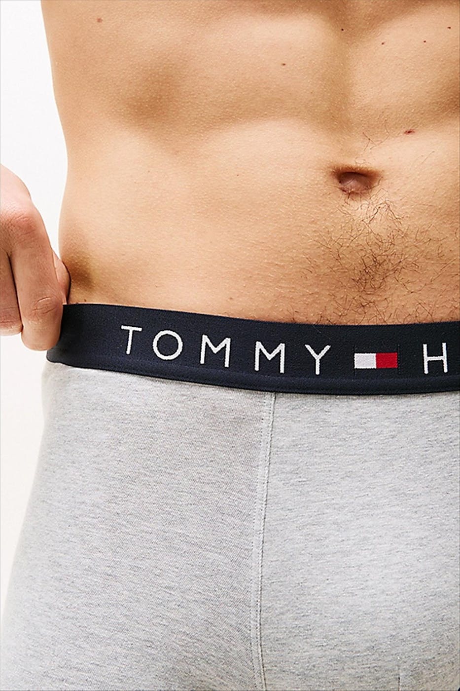 Tommy Hilfiger Underwear - Grijze 3-pack TH Original trunk boxershorts