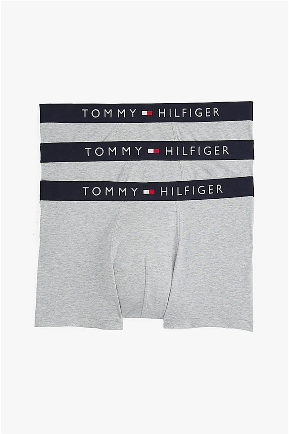Tommy Hilfiger Underwear - Grijze 3-pack TH Original trunk boxershorts