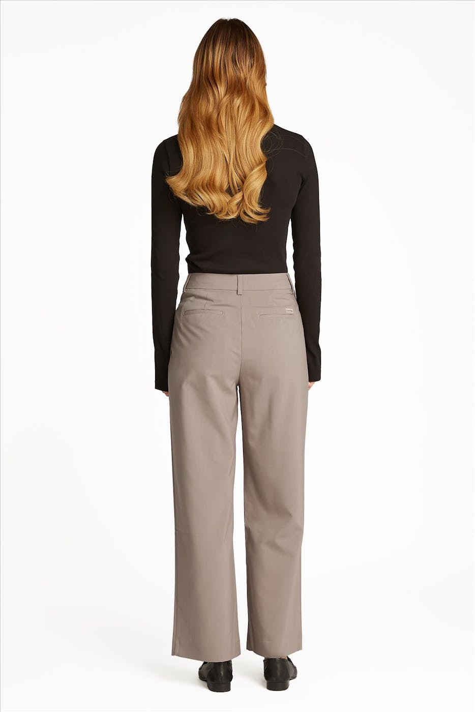 Calvin Klein Jeans - Beige Tailored Wide broek