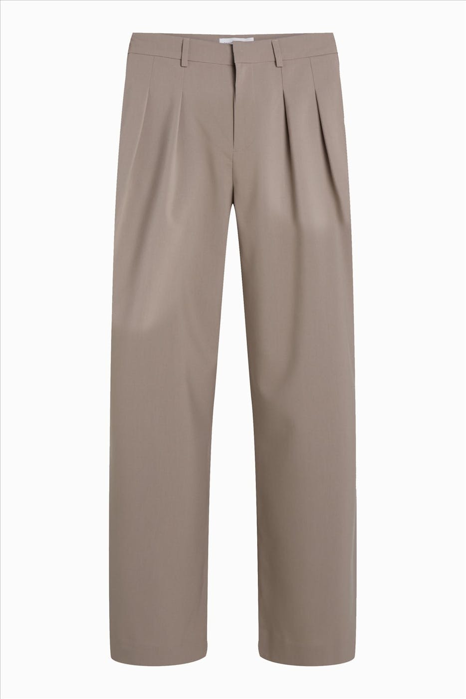 Calvin Klein Jeans - Beige Tailored Wide broek
