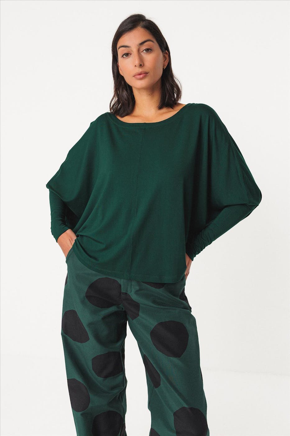 SkunkFunk - Donkergroene Zur-8 T-shirt