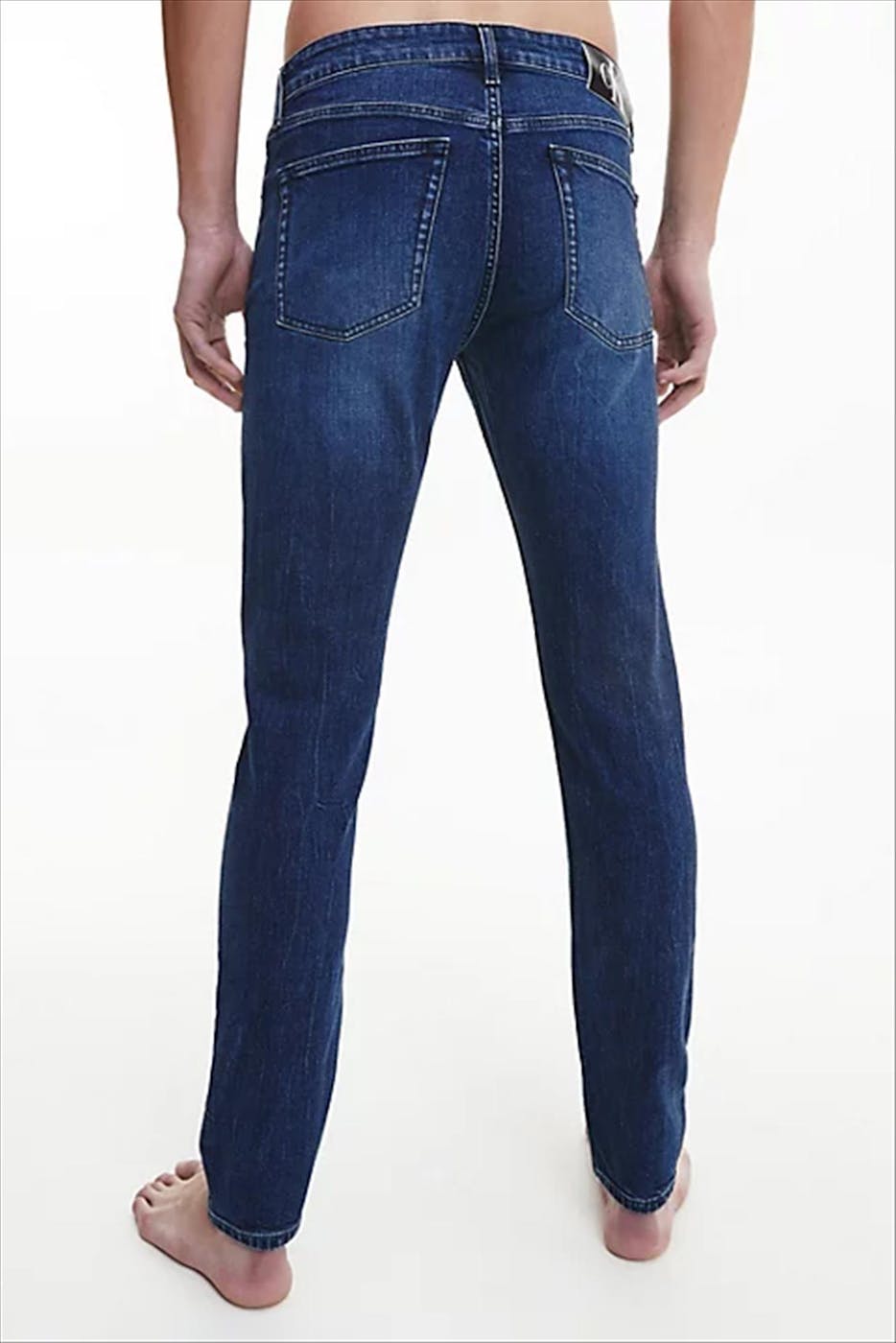 Calvin Klein Jeans - Donkerblauwe Slim Tapered jeans