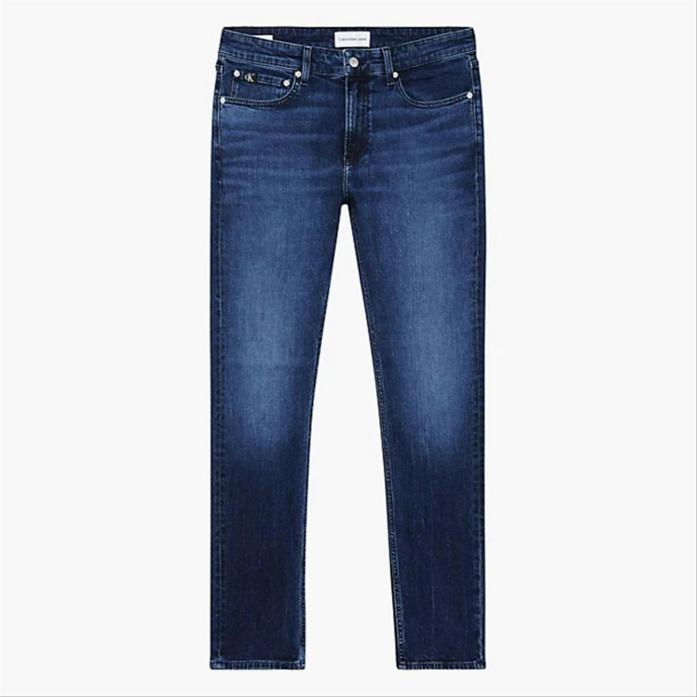 Calvin Klein Jeans - Donkerblauwe Slim Tapered jeans