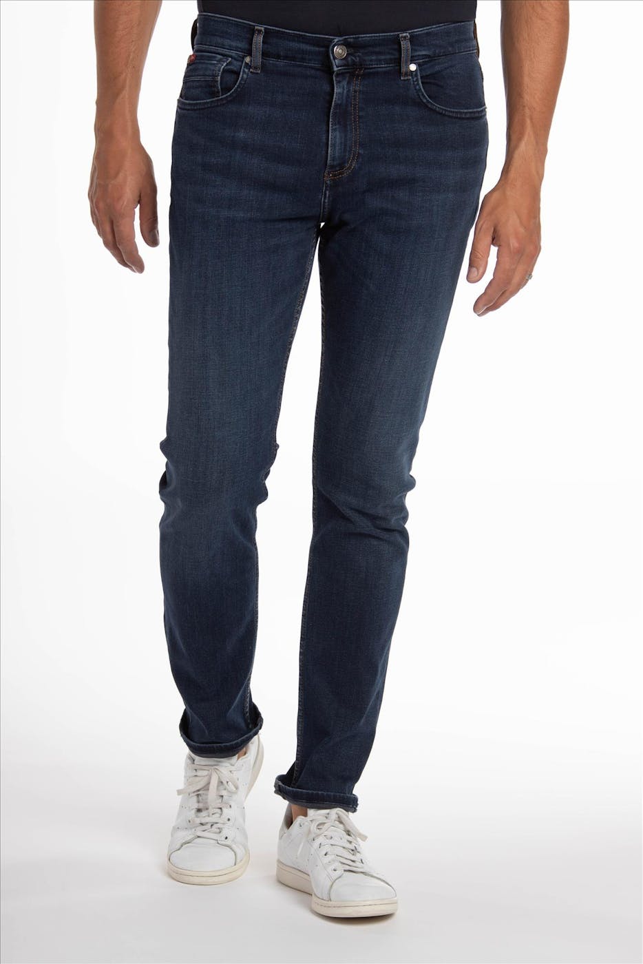 Lee Cooper - Donkerblauwe LC108ZP slim tapered jeans