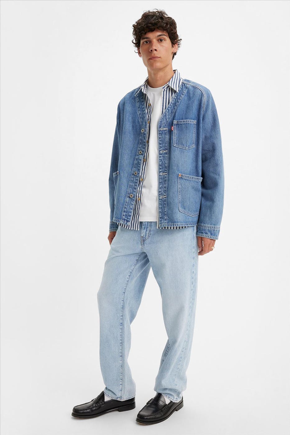 Levi's - Lichtblauwe 568 Stay Loose jeans