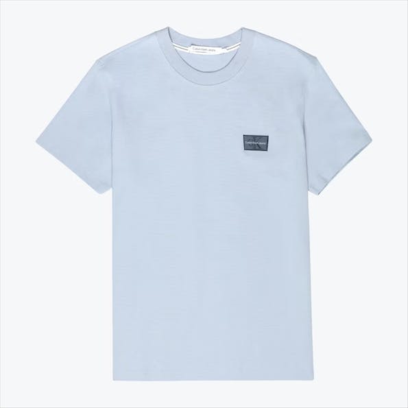 Calvin Klein Jeans - Lichtblauwe Logo Patch T-shirt