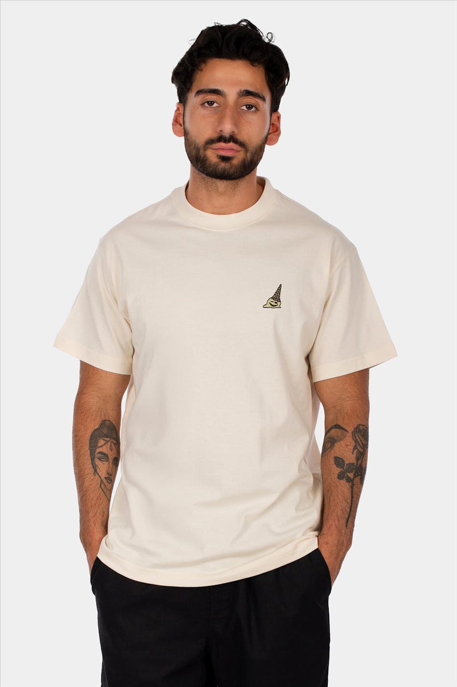 Iriedaily - Ecru Melted Matter T-shirt