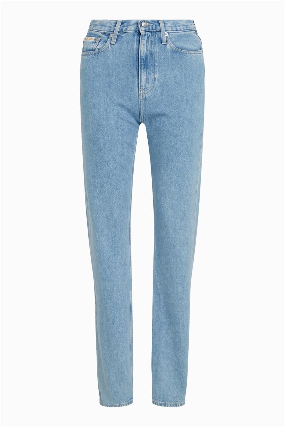 Calvin Klein Jeans - Lichtblauwe High Rise Straight jeans