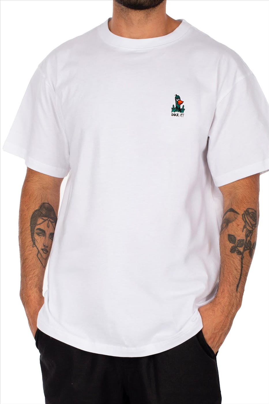 Iriedaily - Witte What The Duck T-shirt